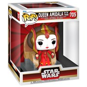 Funko Pop 705 Deluxe Bobble Star Wars Ep 1 TPM 25th Queen Amidala on Throne 162308